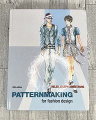 Patternmaking for Fashion Design – 5th Ed. – Helen Armstrong (2009, HC) w/ DVD