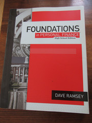 Foundations In Personal Finance High School Edition 2014 Workbook Dave Ramsey
