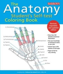 The Anatomy Student’s Self-Test Coloring Book – Paperback – VERY GOOD