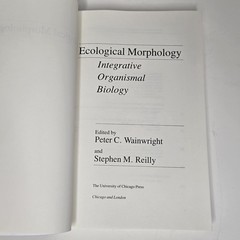 Lot Of 3 PB Ecological Physiology (1990) Life’s Devices (1988) Morphology (1994)