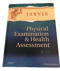 Jarvis Physical Examination and Health Assessment Book College Textbook 