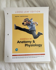 Pearson Loose-Leaf Essentials of Anatomy & Physiology 8th Ed Martini 2020