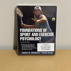 Foundations of Sport and Exercise Psychology Weinberg & Gould Sixth Edition NEW