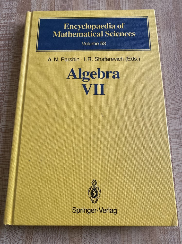 Algebra VII : Combinatorial Group Theory Applications to Geometry A. N. Parshin