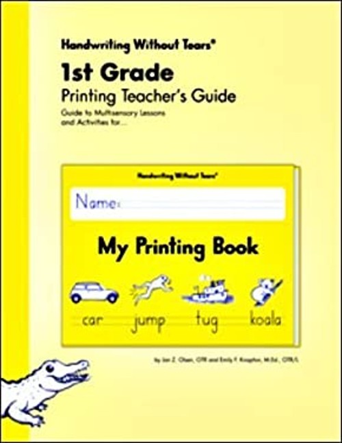 1st Grade Printing Teacher’s Guide Paperback Emily F., Olsen, Jan