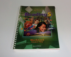Pages in My Head Reading 5-Second Edition-Worktext Answer Key-BJU Press