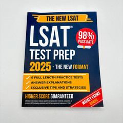 New LSAT Test Prep 2025 The New Format 6 Practice Tests