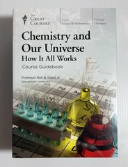 Great Courses: Chemistry and Our Universe DVDs & Guidebook NEW SEALED