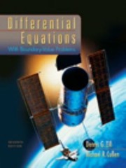 Differential Equations with Boundary-Value Problems by Zill, Dennis G., Cullen,