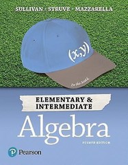 Elementary & Intermediate Algebra by Sullivan III, Michael