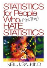 Statistics For People Who; Think They Hat- 076192776X, paperback, Neil J Salkind