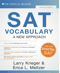 SAT Vocabulary : A New Approach by Erica L. Meltzer (Used Book) DSAT