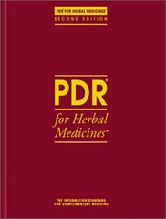 PDR for Herbal Medicines Gruenwalt, Joerg, PDR Staff Medical Econ