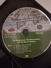 Great Courses The Renaissance the Reformation & the Rise of Nations DVD Set/Book