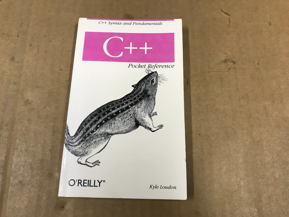 2008 C++ Pocket Reference Guide – O’Reilly – By Kyle Loudon