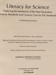 Literacy for Science : Exploring the Intersection of the Next Generation Science