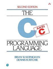 THE C Programming Language by Brian Kernighan and Dennis Ritchie PB UPS