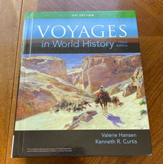 Cengage Voyages in World History AP 3rd Edition Hardback 2017 Hansen Curtis