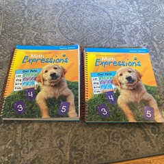 Math Expressions Grade K Teacher Edition Volumes 1 and 2 Homeschooling