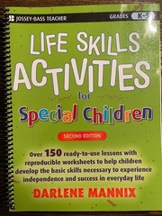 Life Skills Activities for Special Children Mannix 2008 Second Edition:VG