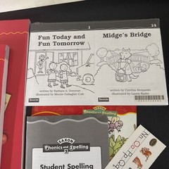 saxon phonics And spelling grade 2, Workbooks 1 & 2, Readers, Student Materials