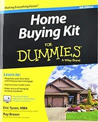 Home Buying Kit For Dummies Paperback Ray, Tyson, Eric Brown