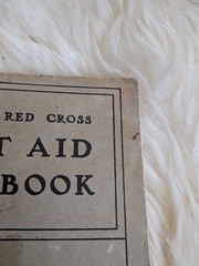 American Red Cross First Aid Textbook Revised 1940 Corrected Reprint Vintage