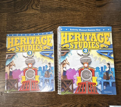 BJU Press Heritage Studies 3 Textbook 3rd Ed Activity Manual Answer Key 2014