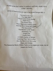 Older Sonlight Intro To World History, Year 2 Of 2 (core C)