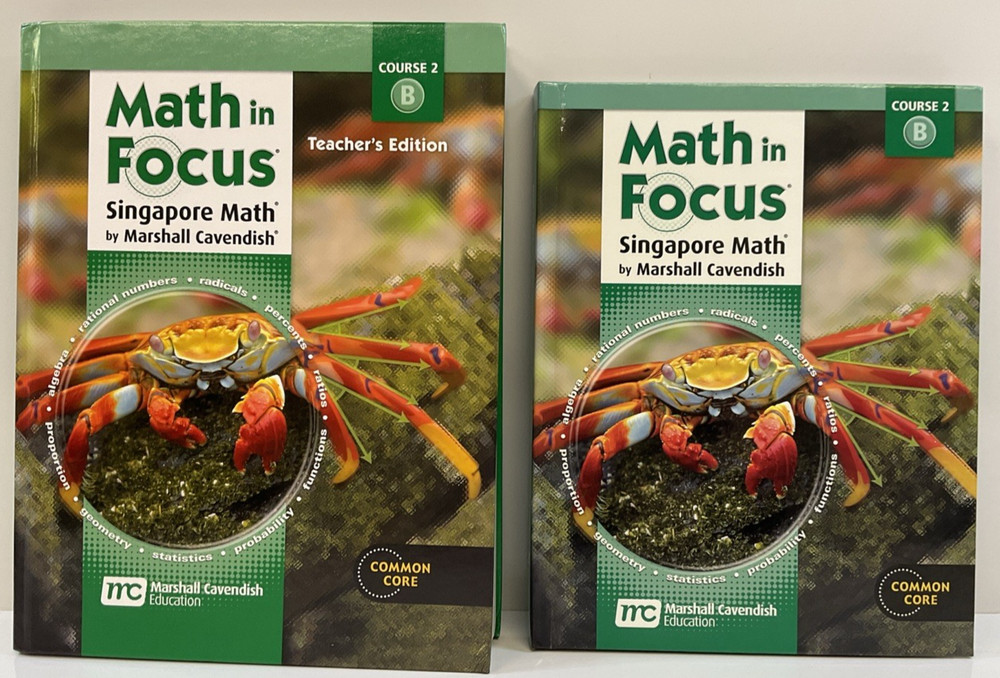 Math in Focus: Singapore Math Course 2B/Teacher Edition + Student Edition