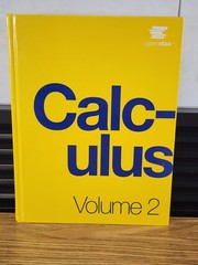 Calculus Volume 2 by Gilbert Strang and Edwin “Jed” Herman 2016 HC “NO MARKS”