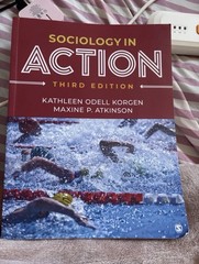 Sociology In Action Third Edition Kathleen O’dell Korgen Used