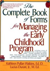 The Complete Book of Forms for Managing the Preschool Program – GOOD
