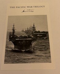 Ian W. Toll Pacific War Trilogy Complete 3 Hardcover Set. Signed, Like New