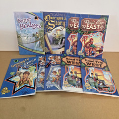 Abeka Reading Program Student Readers Mixed Lot 19 Books Homeschool Mostly 4th