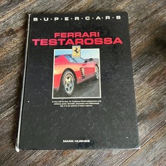 Ferrari Testarossa Supercars Mark Hughes Gallery Books Illustrated Vintage Book