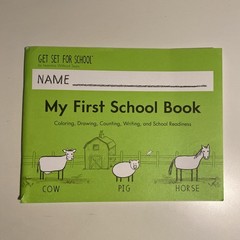 Learning Without Tears: My First School Book (Get Set For School) Like New
