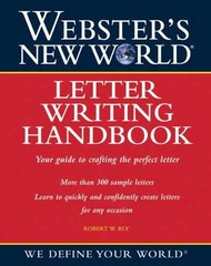 Webster’s New World Letter Writing – Paperback, by Bly Robert W. – Very Good