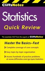 CLIFFSNOTES STATISTICS QUICK REVIEW, 2ND EDITION By Scott Adams & Peter Z Orton