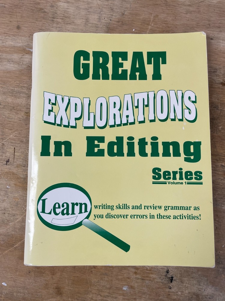 Great Explorations in Editing, Common Sense Press – Writing Skills & Grammar