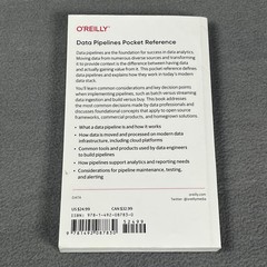 Data Pipelines Pocket Reference Densmore O’Reilly White PB Data Engineering 2021
